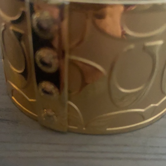 Coach logo 1.5” wide bangle. - Picture 8 of 9